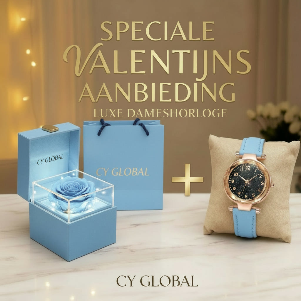 Draaiende Eeuwige Roos - Een symbool van liefde