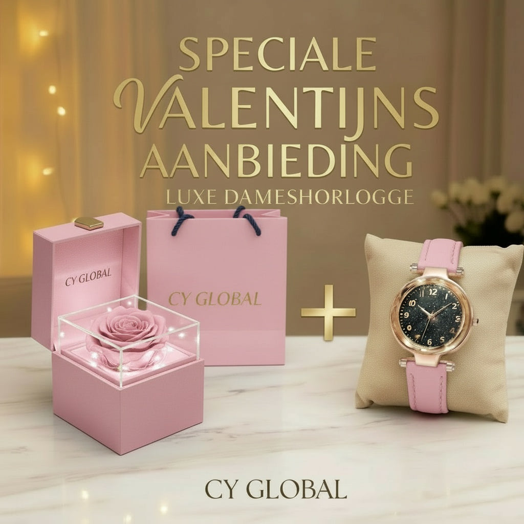 Draaiende Eeuwige Roos - Een symbool van liefde